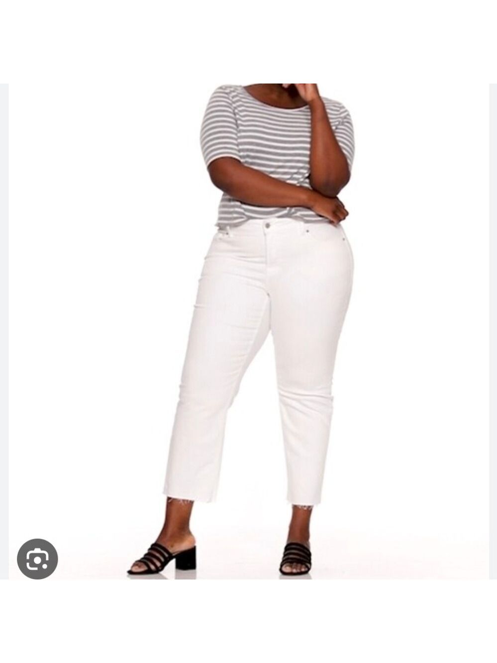 28 - Old Navy | High-Waisted Secret-Slim Tech Power Slim Straight Jeans